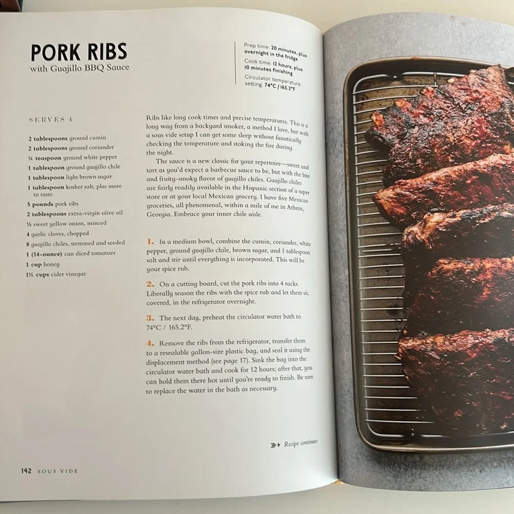 Sous Vide Better Home Cooking Hardcover